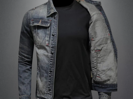 NATHAN - Trendige Denim-Jacke für Männer