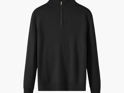Weston | Half Zip Stehkragen Herrenpullover aus Merinowolle