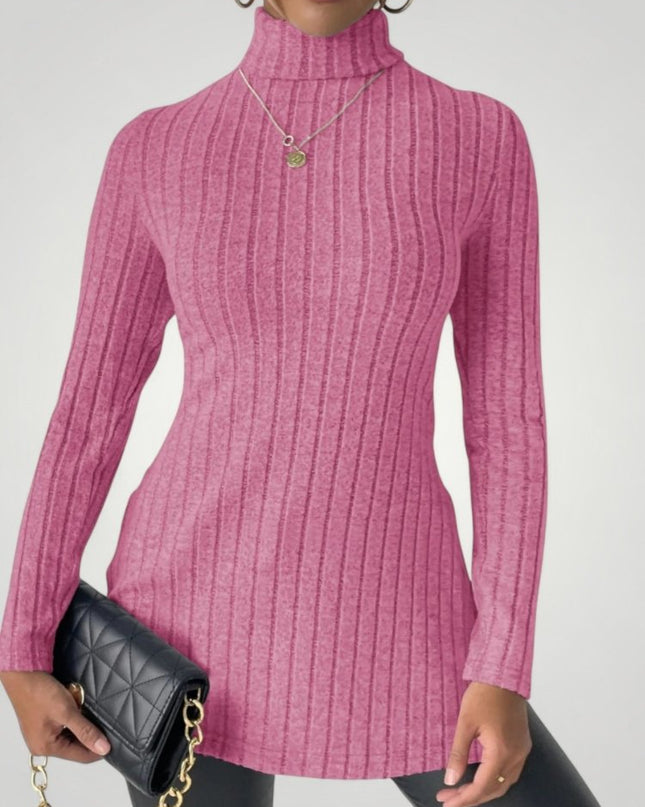 Nicoline | Schwarzer Rollkragenpullover Damen für Eleganz