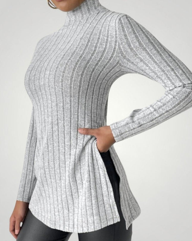 Nicoline | Schwarzer Rollkragenpullover Damen für Eleganz