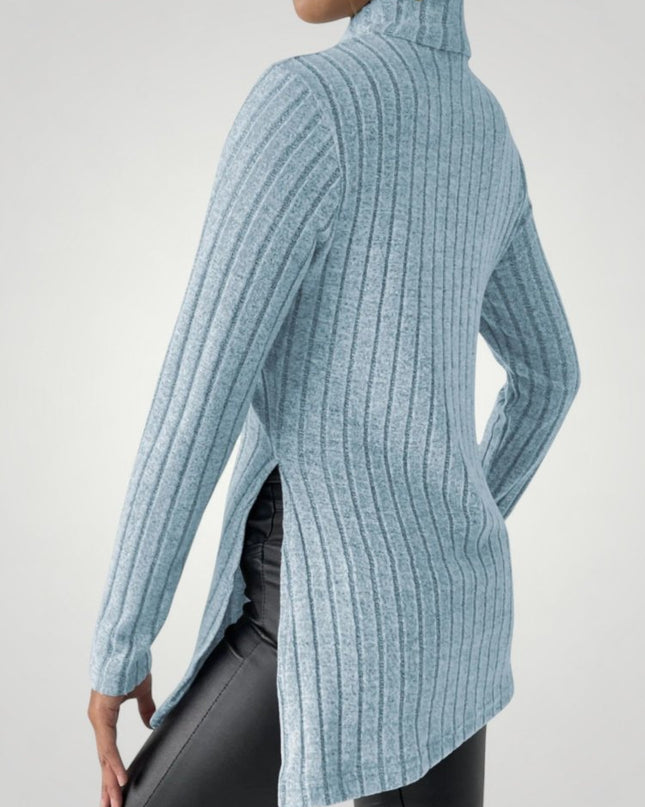 Nicoline | Schwarzer Rollkragenpullover Damen für Eleganz