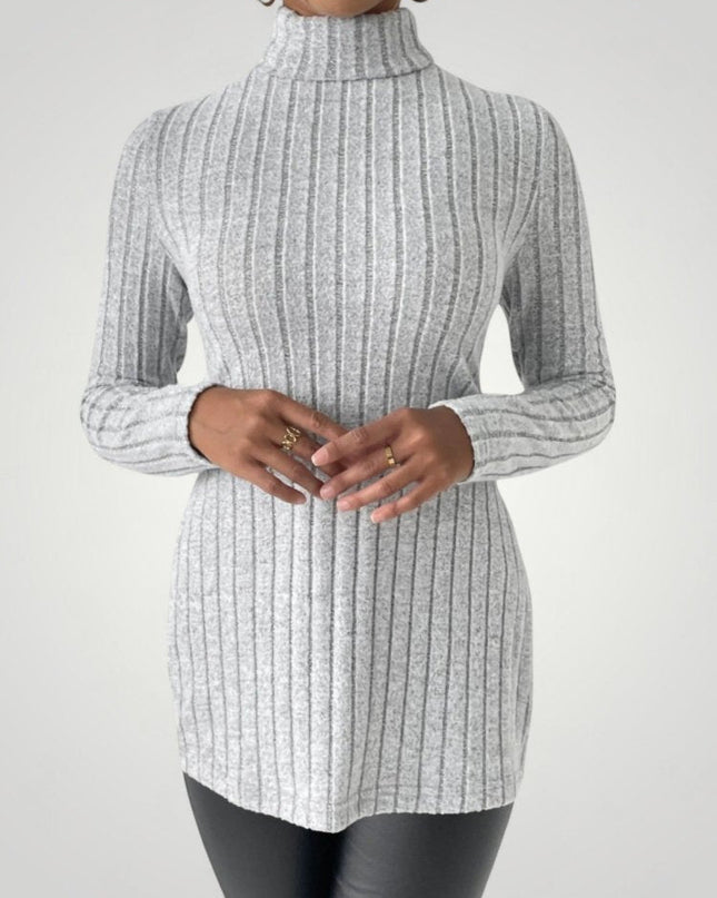 Nicoline | Schwarzer Rollkragenpullover Damen für Eleganz