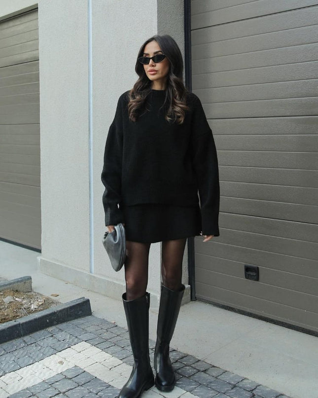 Lucie™ - Sanftes Herbstensemble aus Wolle