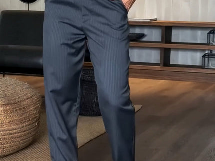 MATHILDA | ELEGANTE, FIGURSCHMEICHELNDE HOSE MIT STREIFEN