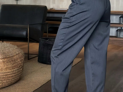 MATHILDA | ELEGANTE, FIGURSCHMEICHELNDE HOSE MIT STREIFEN