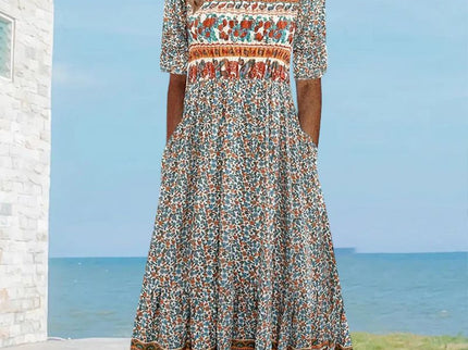 Sandra™ – Elegantes Boho-Kleid mit Print für Damen