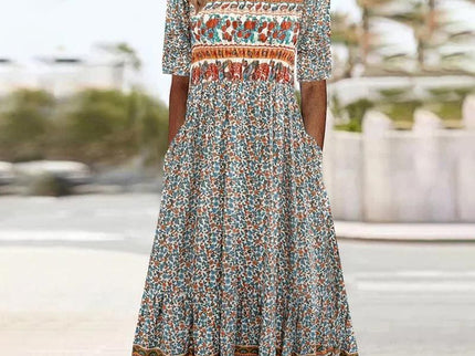 Sandra™ – Elegantes Boho-Kleid mit Print für Damen
