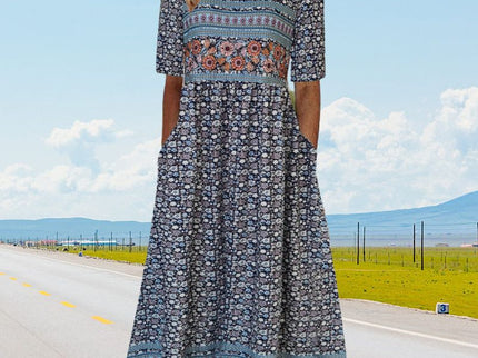 Sandra™ – Elegantes Boho-Kleid mit Print für Damen