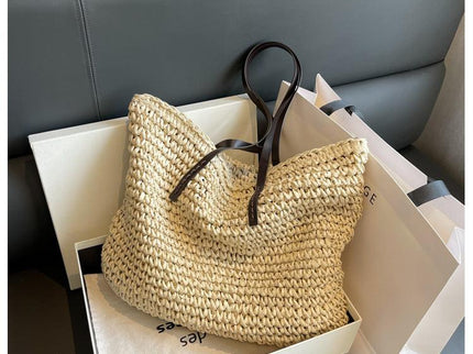Schicke, handgefertigte Strandtasche für Frauen - Stephanie