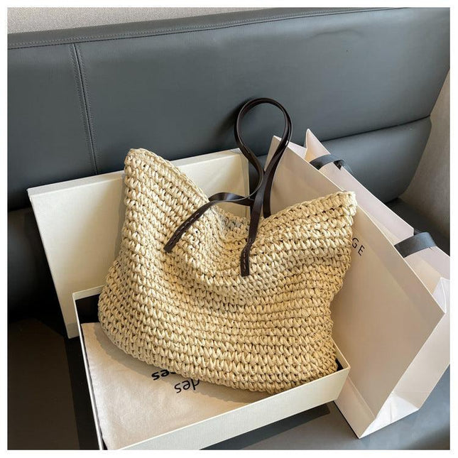 Schicke, handgefertigte Strandtasche für Frauen - Stephanie