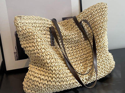 Schicke, handgefertigte Strandtasche für Frauen - Stephanie