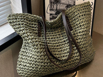 Schicke, handgefertigte Strandtasche für Frauen - Stephanie