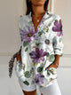 Lila Blumen / S