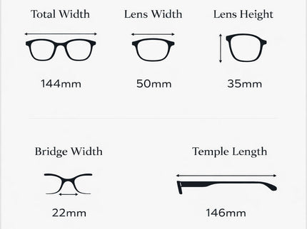 VENEZIA | Dicke quadratische Sonnenbrille