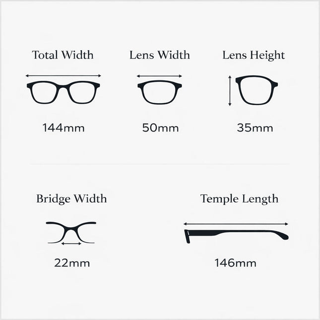 VENEZIA | Dicke quadratische Sonnenbrille