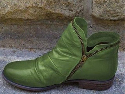 Julie™ - Lederstiefel mit Reißverschluss für Damen