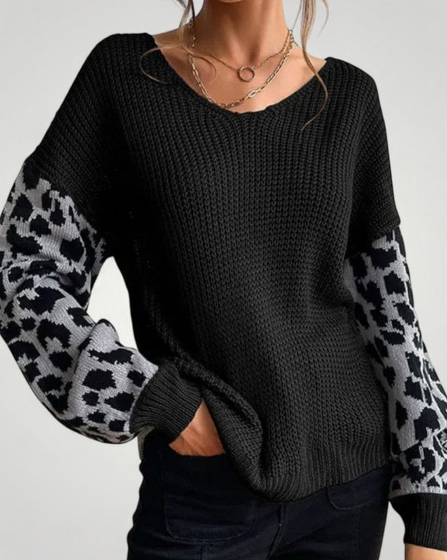 Amrei | Vielseitiger Strickpullover für Eleganz