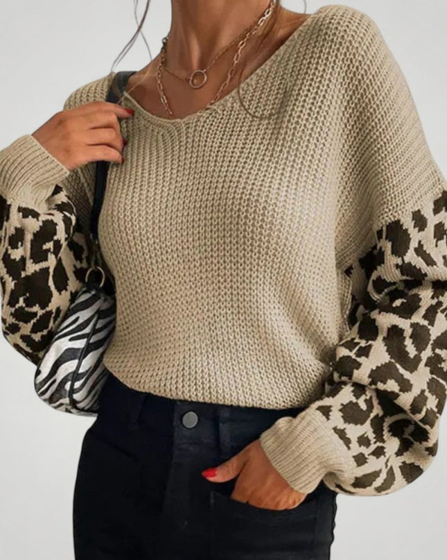 Amrei | Vielseitiger Strickpullover für Eleganz
