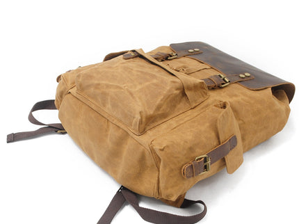 Wachsbeschichteter Canvas-Rucksack | KOPENHAGEN