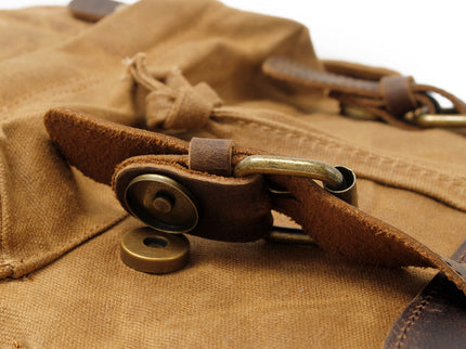 Wachsbeschichteter Canvas-Rucksack | KOPENHAGEN