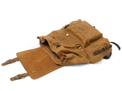 Wachsbeschichteter Canvas-Rucksack | KOPENHAGEN
