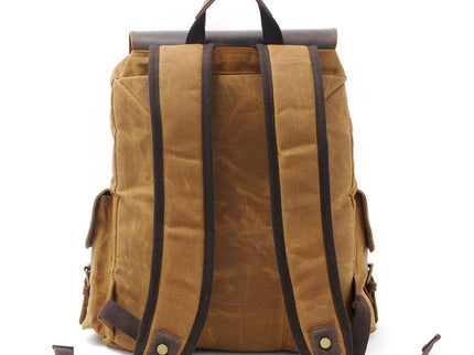 Wachsbeschichteter Canvas-Rucksack | KOPENHAGEN