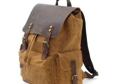 Wachsbeschichteter Canvas-Rucksack | KOPENHAGEN