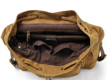 Wachsbeschichteter Canvas-Rucksack | KOPENHAGEN