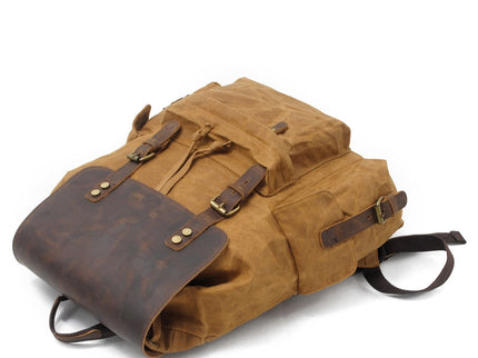 Wachsbeschichteter Canvas-Rucksack | KOPENHAGEN