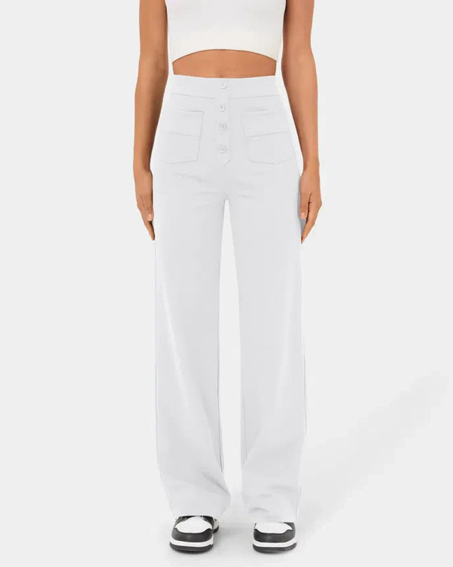 Nina | Elastische Hose mit hoher Taille