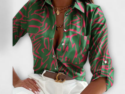 Bluse mit klassischem Kragen