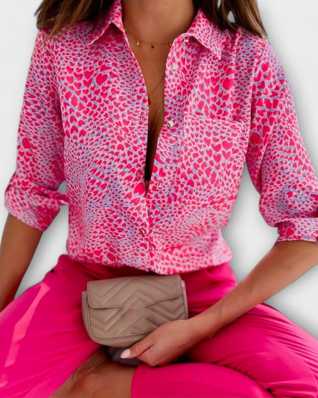 Bluse mit klassischem Kragen