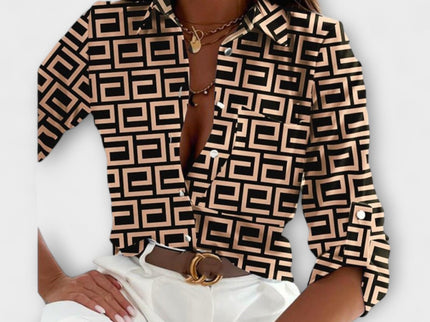 Bluse mit klassischem Kragen
