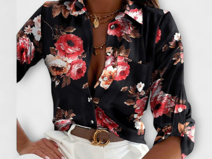 Bluse mit klassischem Kragen