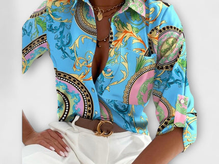 Bluse mit klassischem Kragen