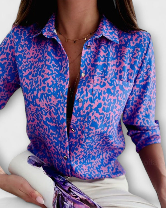 Bluse mit klassischem Kragen