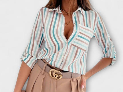 Bluse mit klassischem Kragen