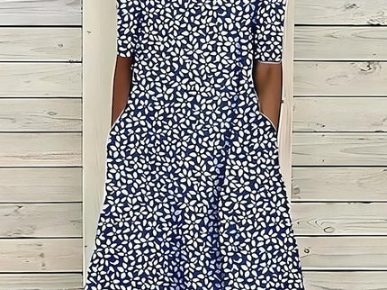 Sela™ – Sommerliches Midikleid mit elegantem Blumenprint